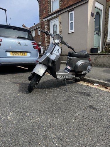 Scooter stroke - scooter,